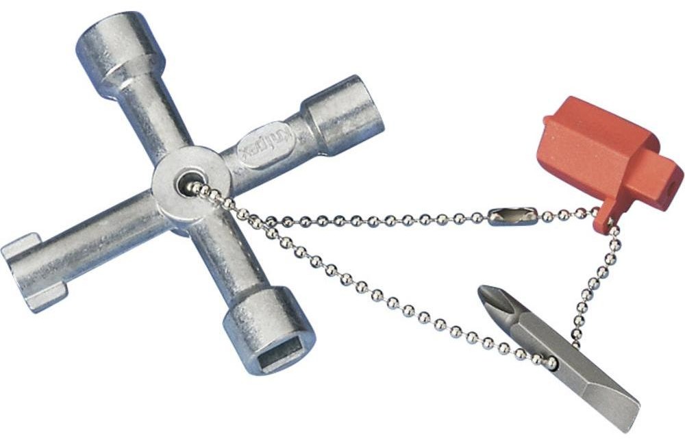 Knipex Klucz krzyżakowy do szafy rozdzielczej Knipex 00 11 03 standardowy