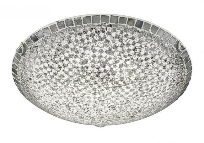 Trio Oświetlenie MOSAIQUE Lampa sufitowa LED Srebrny, 1-punktowy 673012489