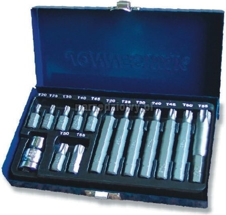Jonnesway (R) Zestaw 15 częściowy końcówek torx S29H4215S