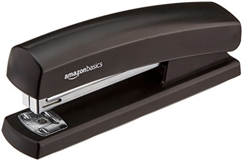 AmazonBasics zszywacz z 1.000 staple, czarny DHST002