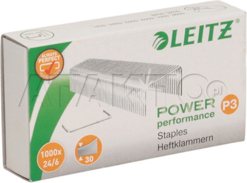 Leitz Zszywki 24/6 cynkowe (1000) LE1016
