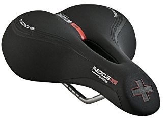 Selle Royal Siodełko Rowerowe Siodełko Büchel Damski Wittkop Twin Medikus 2.0 (Trekking) 51202, Czarna, One Size