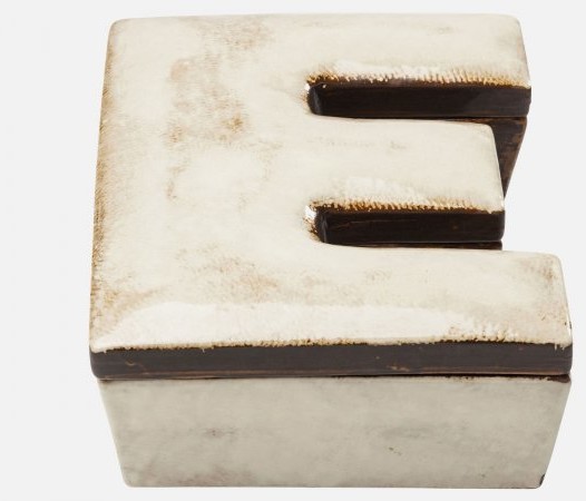 Kare Design Pudełko Letter E - 38671