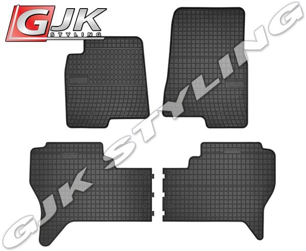 Frogum M Dywaniki gumowe czarne MITSUBISHI Pajero III 1999-2006 546276