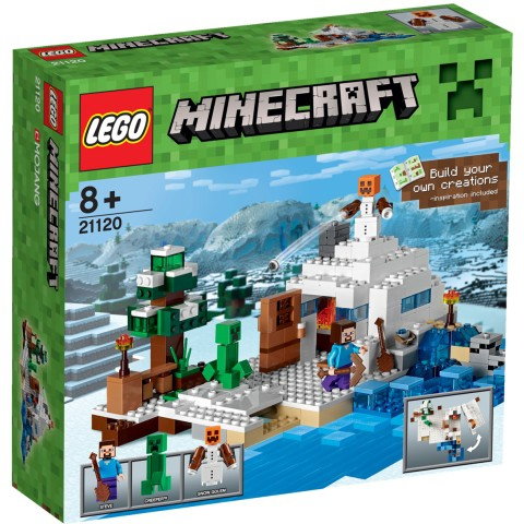 LEGO Minecraft Śnieżna kryjówka 21120