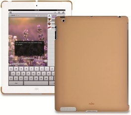 PURO Back Cover Etui plecki iPad 2 (brązowy) IPAD2BCOVERBRW