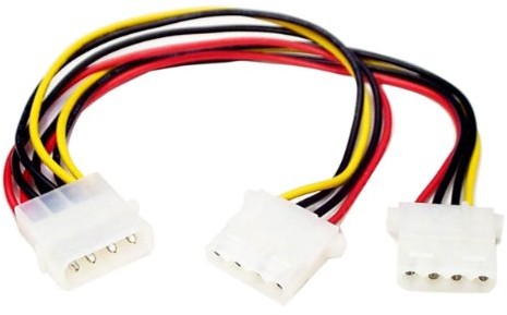 STARTECH.COM Startech.COM PYO2L 4-stykowe złącze Molex Y-Cable PYO2L