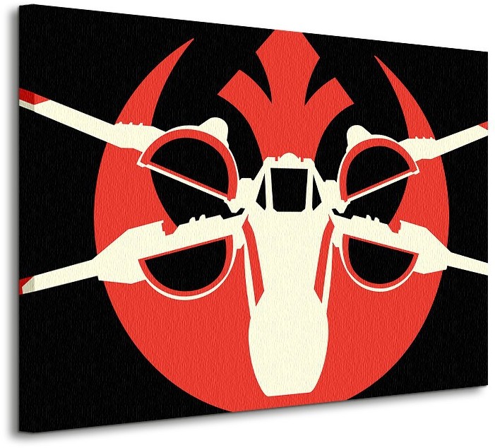 Pyramid Posters Star Wars Episode VII (X-Wing Pop Art) - obraz na płótnie