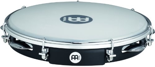 Meinl Percussion meinl Percussion pa10abs ABS BK pandermit eiro z tworzywa sztucznego futra, średnica 25,40 cm (10 cali), czarny PA10ABS-BK