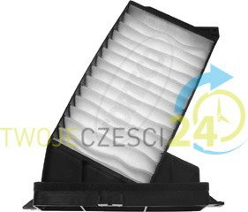 CORTECO Filtr, przewietrzanie przestrzeni pasażerskiej 21652868
