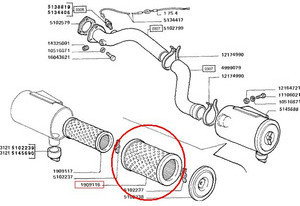 CNH FILTR POWIETRZA ZEWNĘTRZNY NEW HOLLAND 87569577 - 1909116