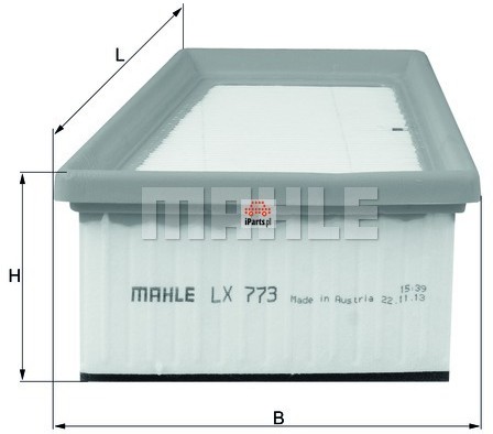Mahle ORIGINAL Filtr powietrza LX 773