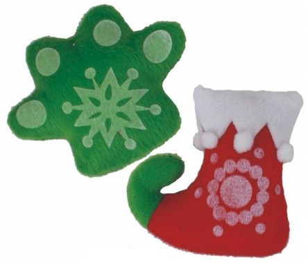 Lolo Pets Lolopets Zabawki Świąteczne Dla Kota 2Szt. Bucik I Płatek 7,5Cm