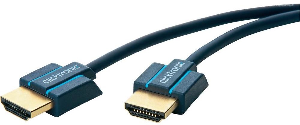 ClickTronic Kabel TV Monitor HDMI 70705 [1x Złącze męskie HDMI - 1x Złącze męski