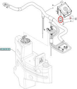 CNH FILTR PALIWA (ADBLUE) NEW HOLLAND 84254852