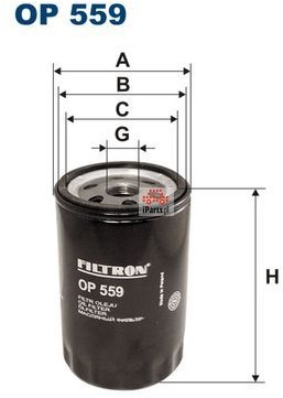 Filtron Filtr oleju OP559