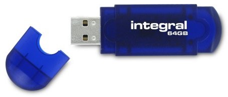 Integral Memory Integral EVO 64GB pami$293$294 USB INFD64GBEVOBL