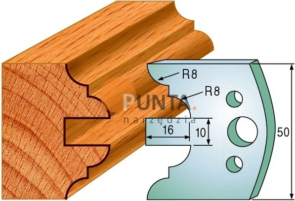 CMT UTENSILI Art. 690.522 - NOŻE I OGRANICZNIKI 50 mm 691.522