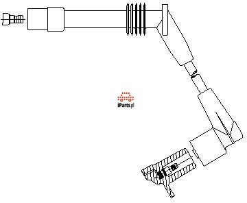 BREMI Przewód zapłonowy 379/35