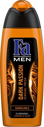 Fa FA żel pod prysznic Men Dark Passion Sensual Fresh, 6er Pack (6 X 250 ML) 2041226