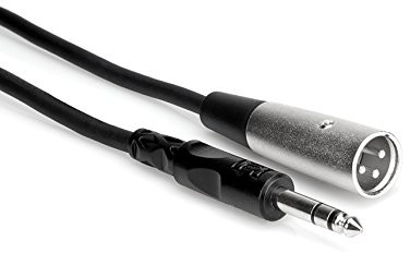 Hosa stx110 m wire 6,3 MM TRS-XLR3 M STX-110M