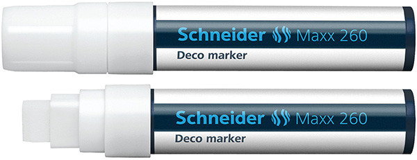 Schneider marker kredowy Maxx 260 Deco, 5-15 mm, biały SR126049