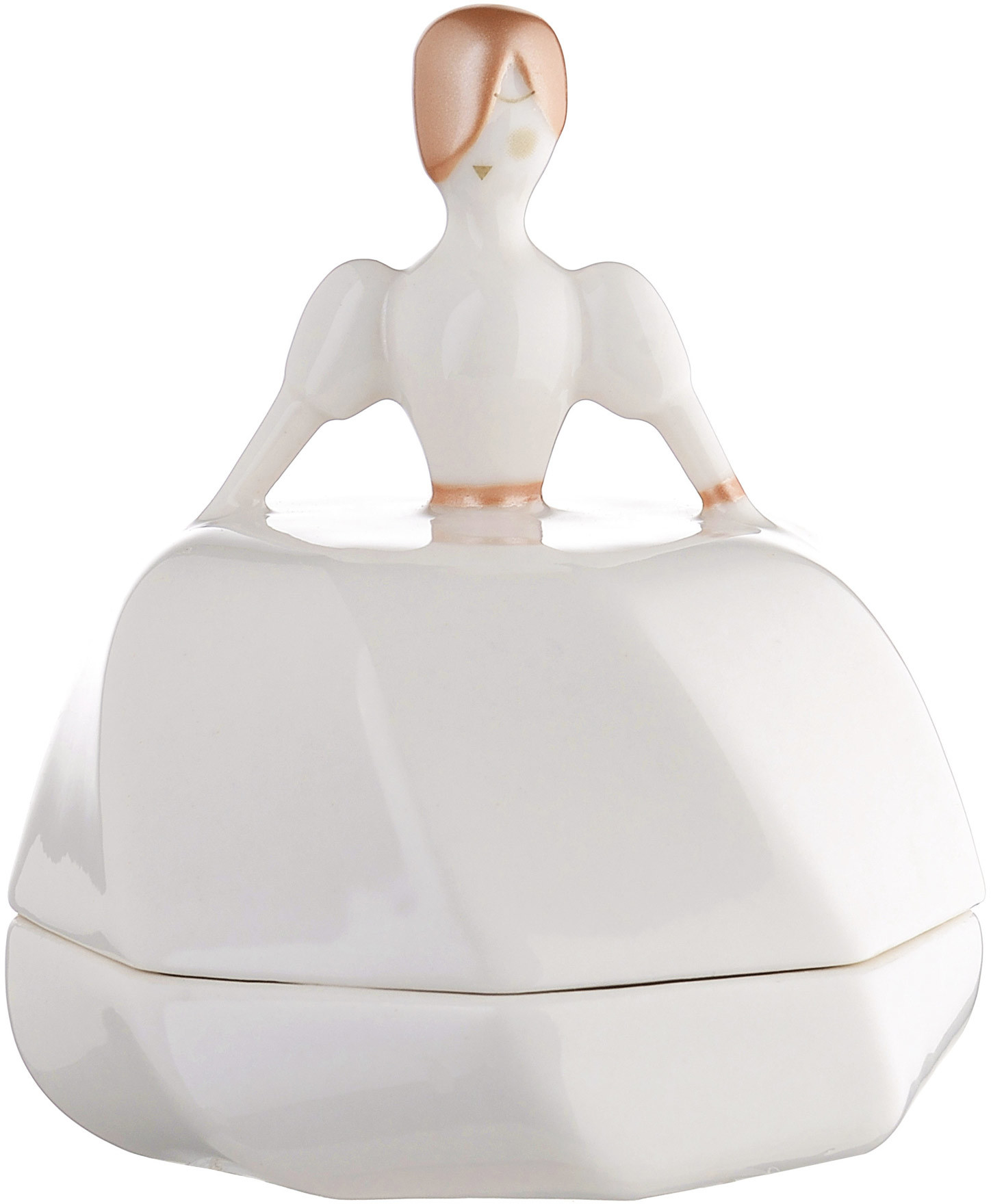 A di Alessi Figurka porcelanowa La petite mariée biała (AAA02)
