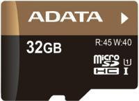 ADATA UHS-1 MicroSDHC Card + Adapter 32GB (AUSDH32GUI1-RA1)
