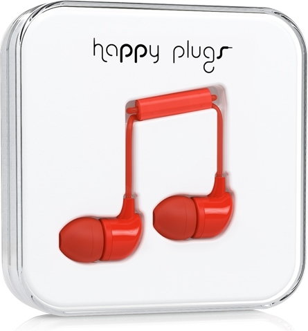 Happy Plugs IN EAR RED