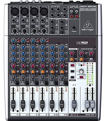 Behringer Xenyx 1204USB mikser, 12 kanałów, USB audio 1204USB