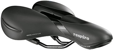 Selle Royal Respiro Soft Moderate Siodełko Rowerowe, Czarne, Rozmiar Uniwersalny (5131HET)
