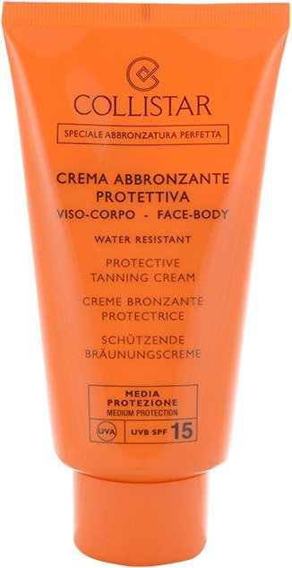 Collistar Protective Tanning Cream SPF15 Ochronny krem do opalania 150ml