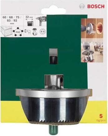 Bosch Otwornica - 60 - 68 - 75 - 83 - 92 ,5 rozmiarów 2607019451