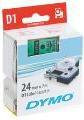 Dymo Taśma D1-9mm/7m, czarny/zielony S0720740