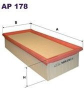 MANN FILTR POWIETRZA C 32 140/1