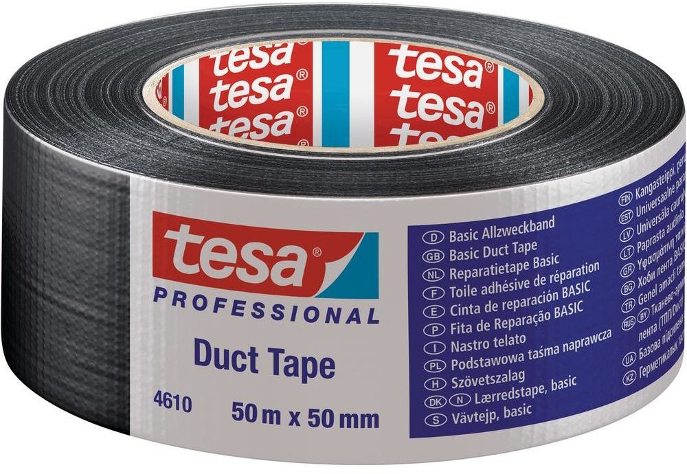 TESA Taśma materiałowa 04610-00004-00 DxS) 50 m x 50 mm 50 m 1 Rolka(ek)