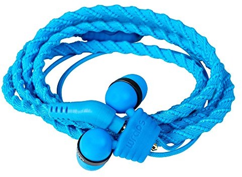 Midbass Wraps  Classic Wrap słuchawki douszne z mikrofonem niebieski 5060382793285