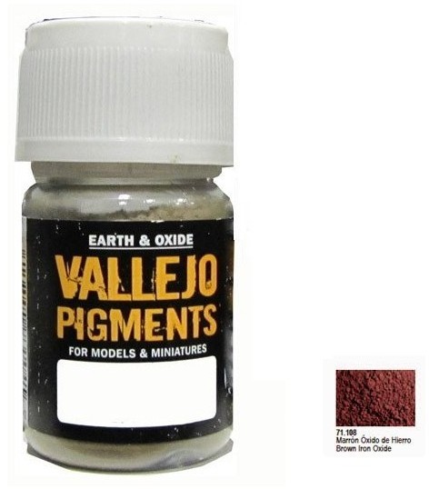 VALLEJO Pigment Brown Iron Oxide