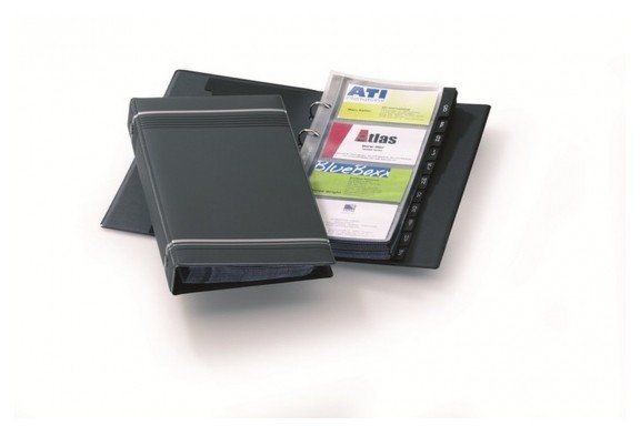 Durable Wizytownik Visifix na 200 wizytówek grafitowy 2385-58