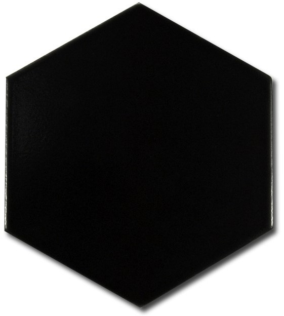 Equipe Scale Hexagon Black Matt 12,4x10,7