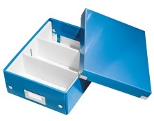 Esselte Pudło z przegródkami LEITZ C&S małe niebieskie ES1148-1