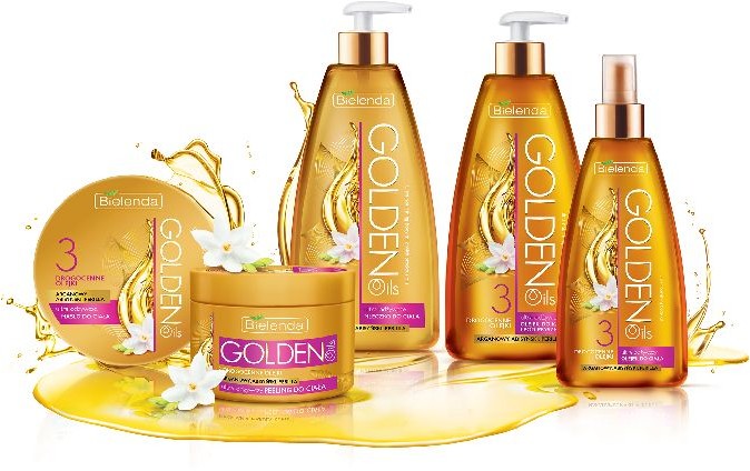 Bielenda Golden Oils Ultra Odżywianie olejek do kąpieli i pod prysznic 250 ml
