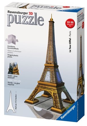 Ravensburger Wieża Eiffla Puzzle 3D 216 elementów