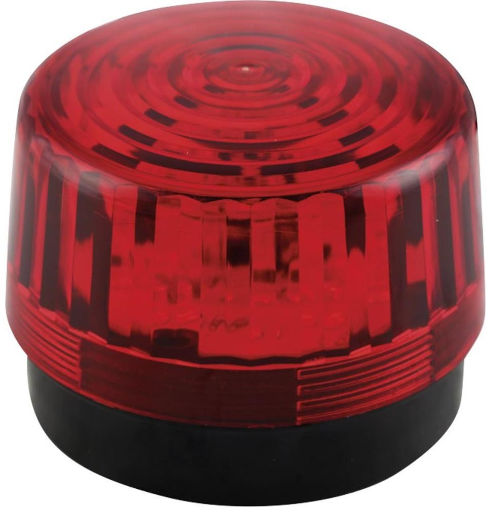 Velleman  Sygnalizator świetlny LED Velleman HAA100RN czerwony Flesz 12 V/DC Stopień ochrony IP20