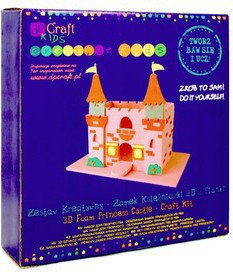 DP Craft Zestaw kreatywny - Zamek Księżniczki 3D z pianki KSPI-098