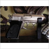 Denix SREBRNY OFICERSKI PISTOLET WAFFEN-PPK