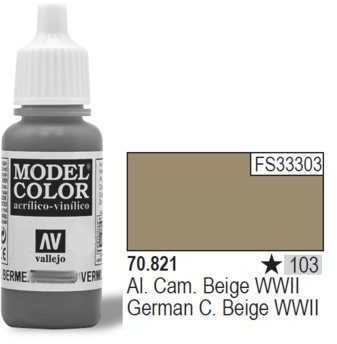 Vallejo Germ. Cam. Beige WWII MC103 70821