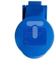 PCE Gniazdo przenośne 16A 3P 230V niebieskie IP44 TURBO SHARK 213-6TT 0001-00000-24858 [6007322]