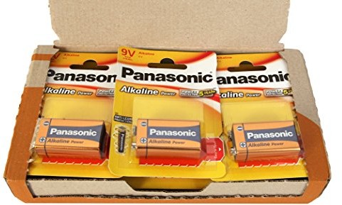 Panasonic power LR9 V  12 sztuk Baterie alkaliczne 6LF22APB/1BP