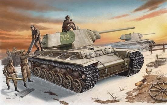 Trumpeter Russia KV-1 model 1942 00359